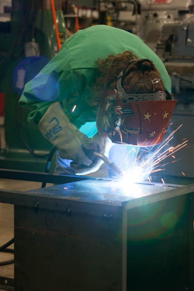 Welding is one of the many services offered by Cardinal Mfg.